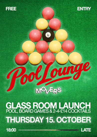 Pool Table Launch: Pool, Board Games & Cocktails