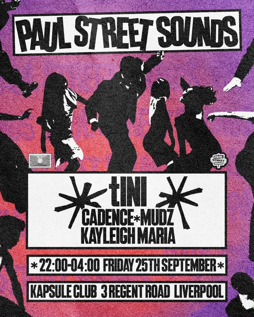 Paul Street Sounds with tINI, Cadence, Kayleigh Maria, & Mudz