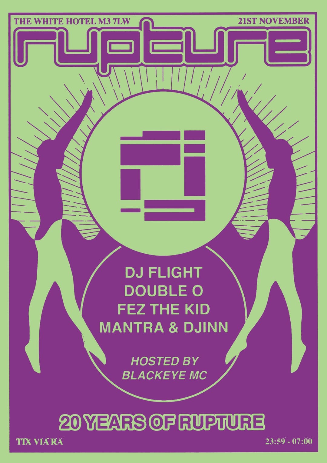 Rupture 20 at The White Hotel