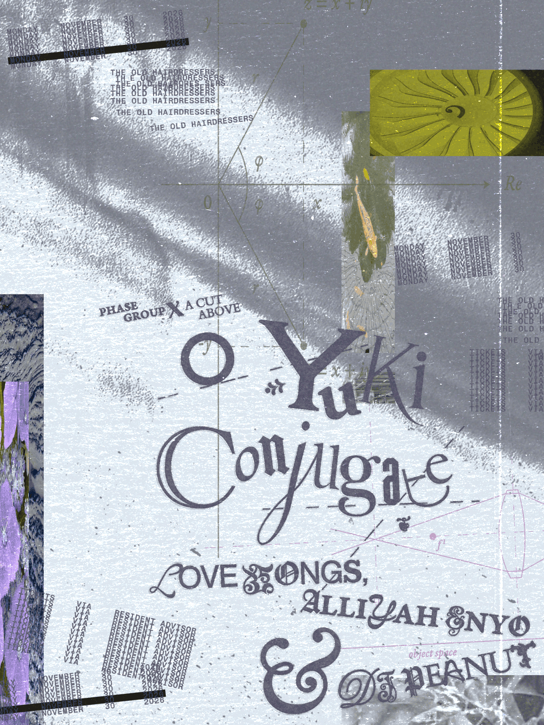 Phase Group x A Cut Above: O Yuki Conjugate, Love-Songs, Alliyah Enyo, dj peanut