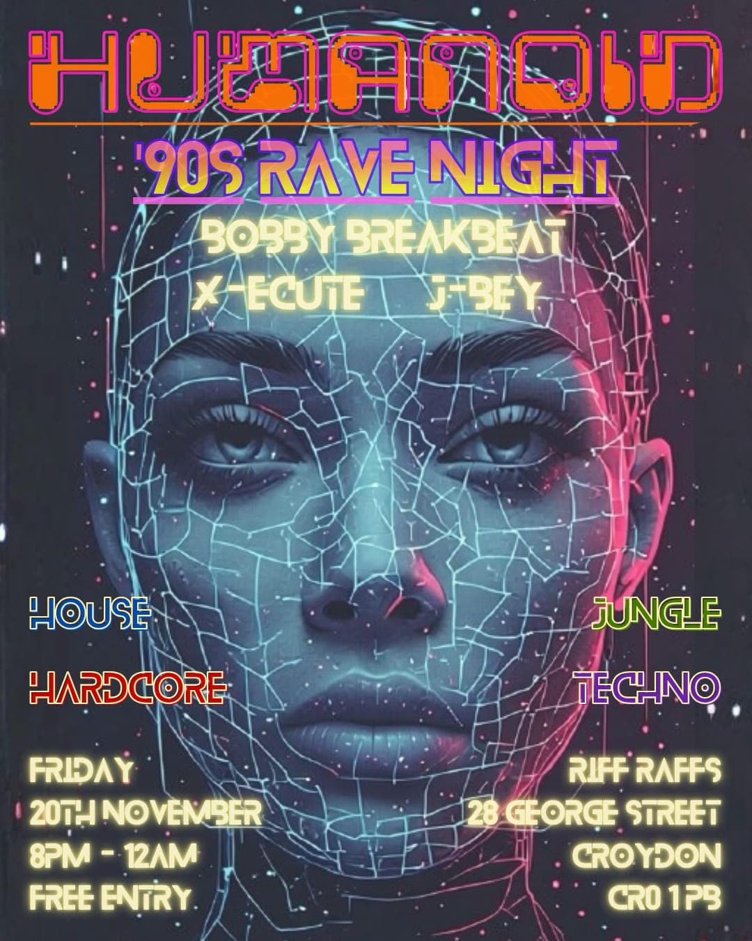 Humanoid - 90's Rave Party