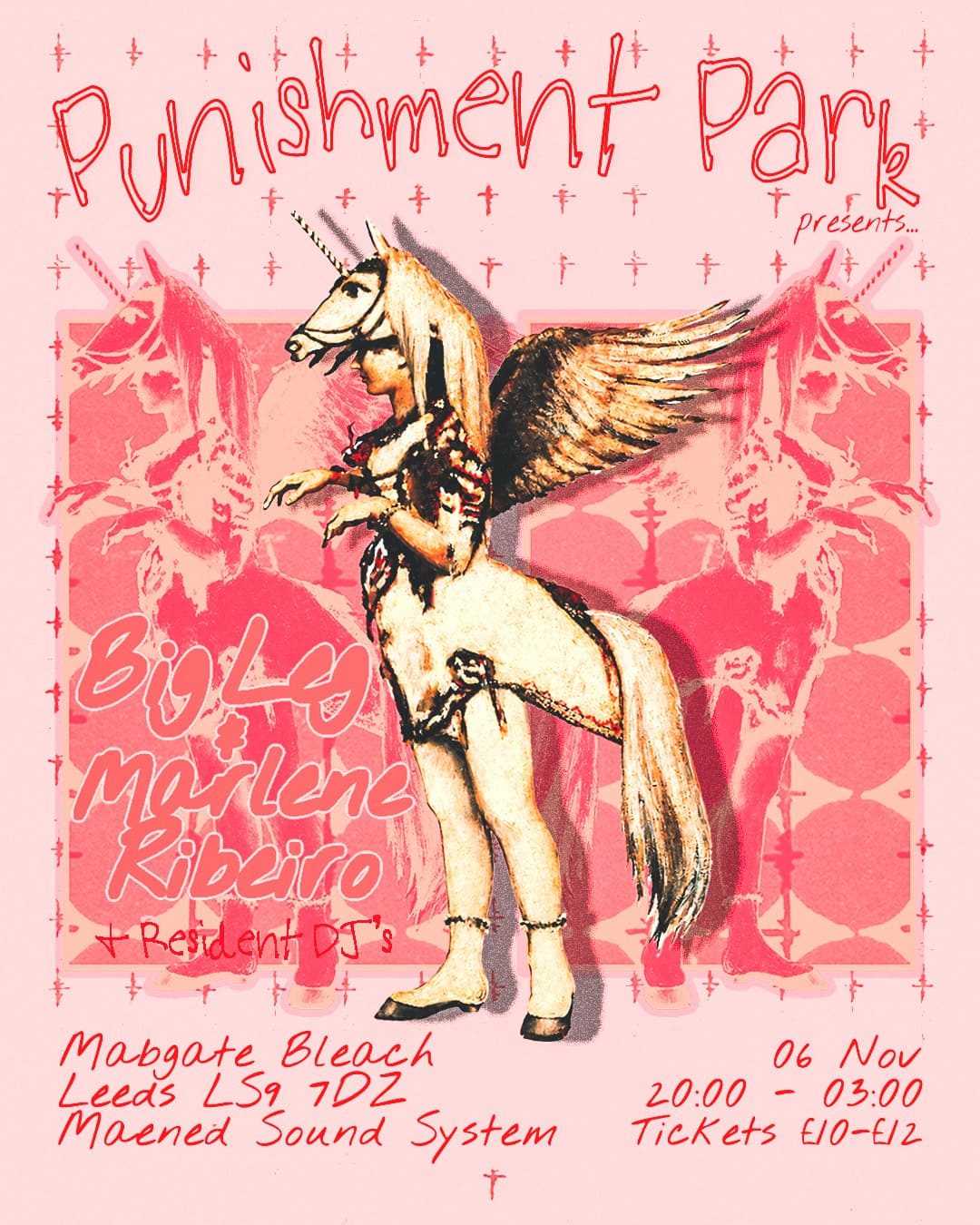 Punishment Park presents Big Leg (live) and Marlene Ribeiro (live)