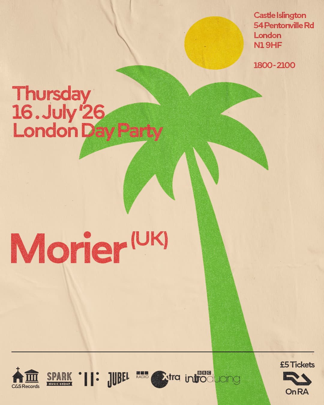 C&S presents: morier x Special Guest