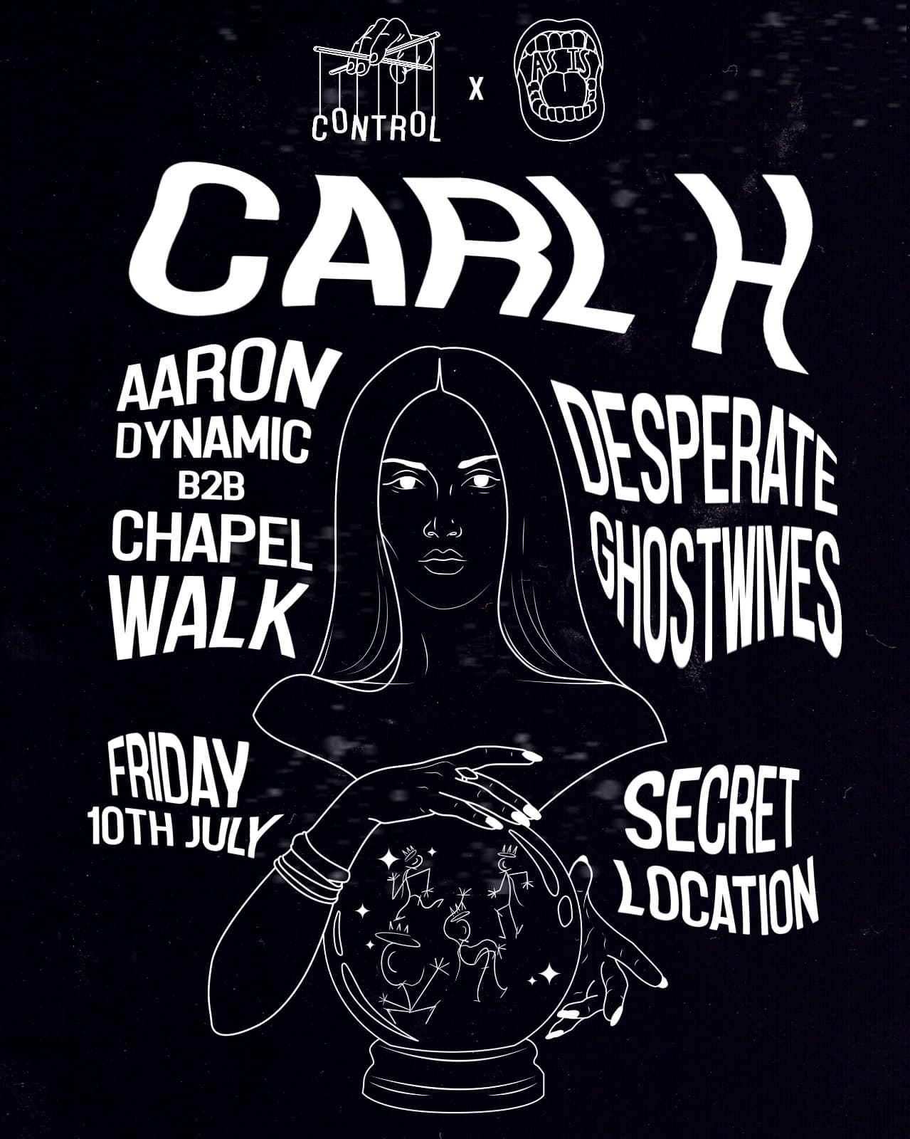 Control x As Is. Carl H, Aaron Dynamic b2b Chapel Walk & Desperate Ghostwives