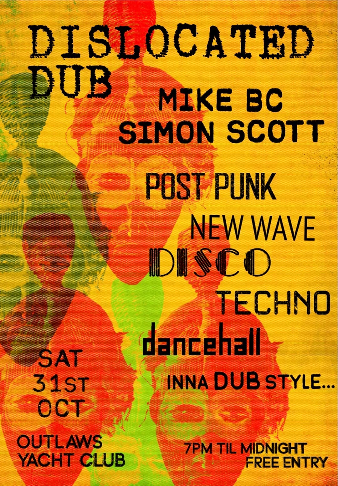 Dislocated Dub - Mike MC & Simon Scott