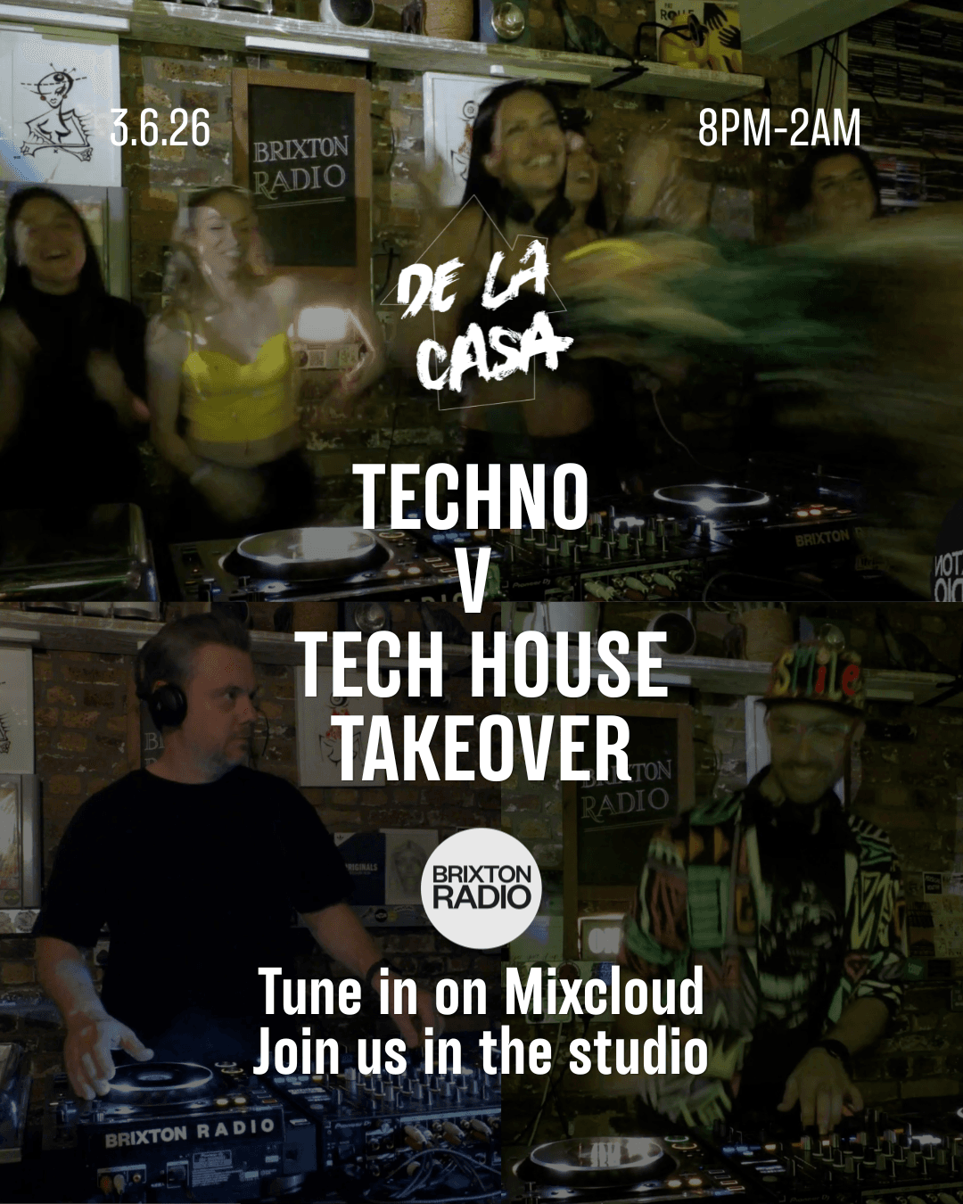 DLC Techno V Tech House Takeover