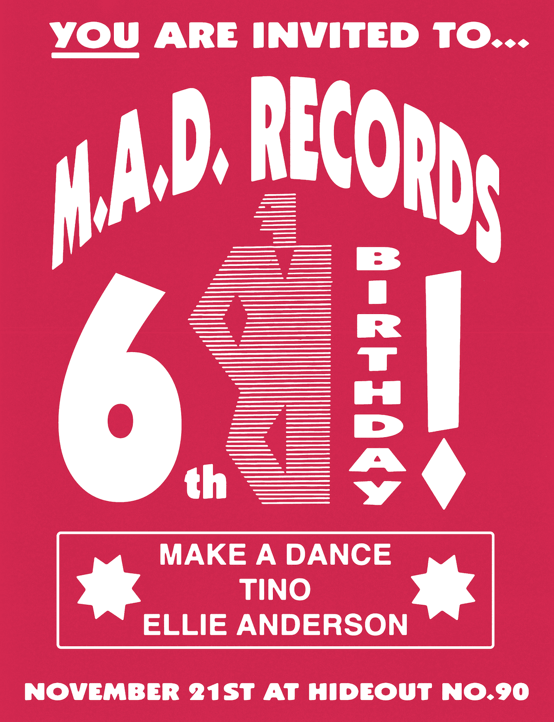 M.A.D Records 6th BIRTHDAY