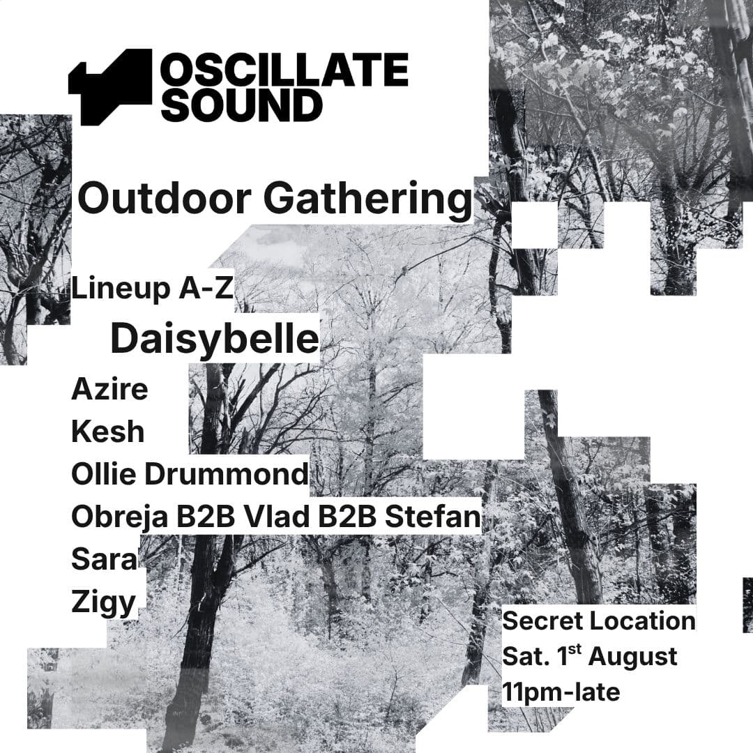 Oscillate Outdoor Summer Gathering at TBA London