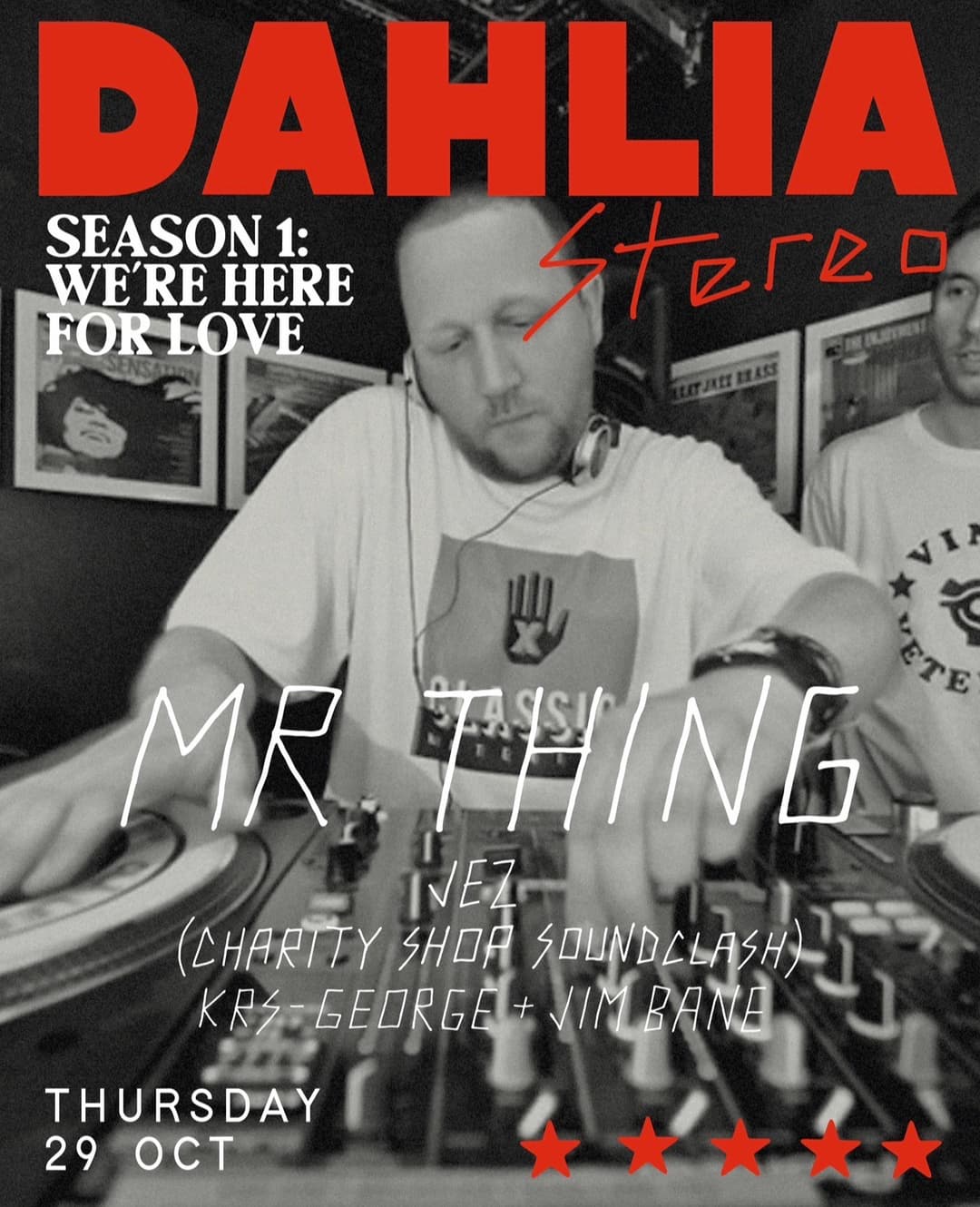DAHLIA STEREO HALLOWEEN presents Mr Thing - Free Tickets