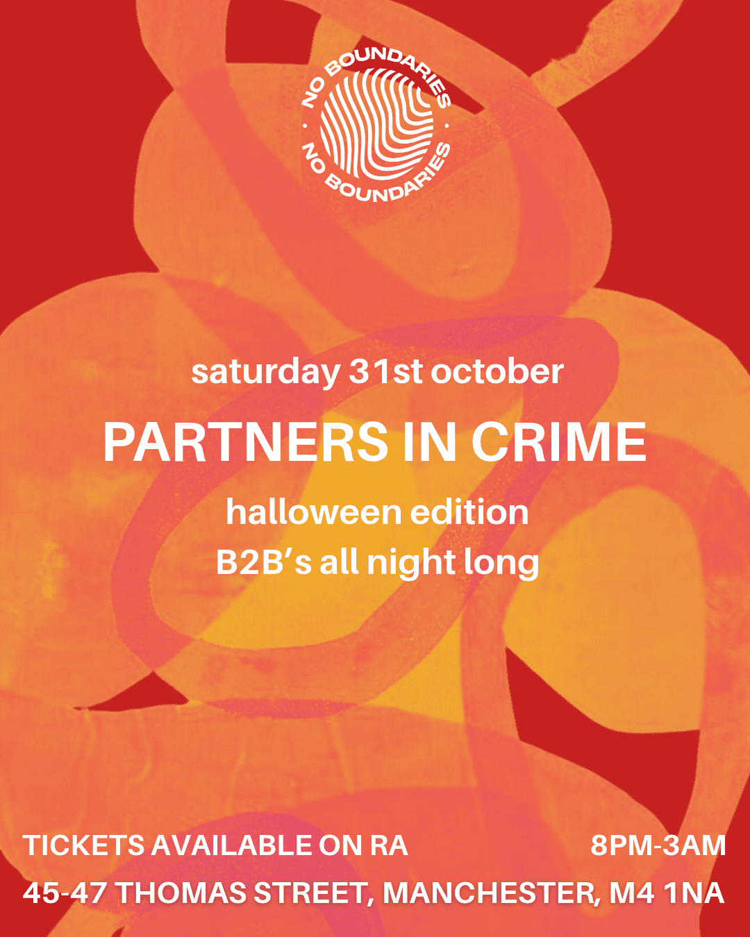 No Boundaries presents: Partners in Crime