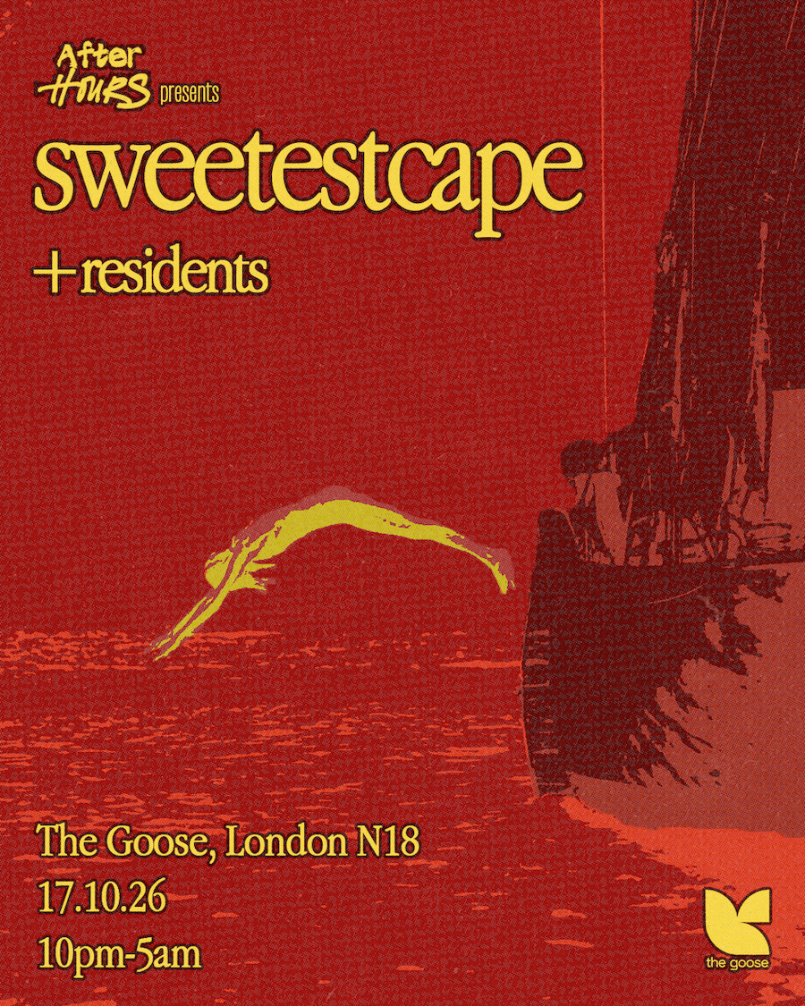 Upcoming event poster at A Secret Location