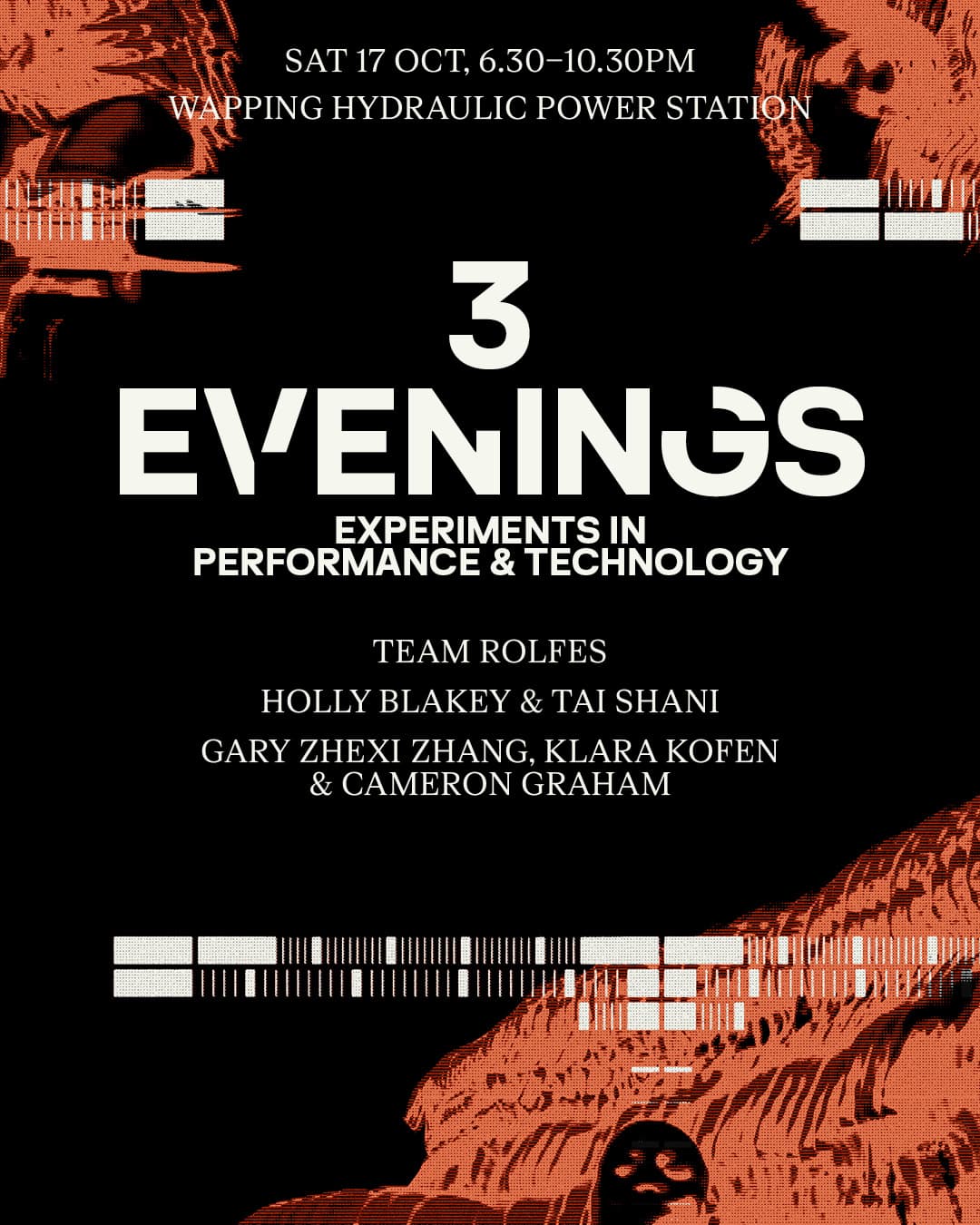 3 Evenings: Saturday at Wapping Hydraulic Power Station