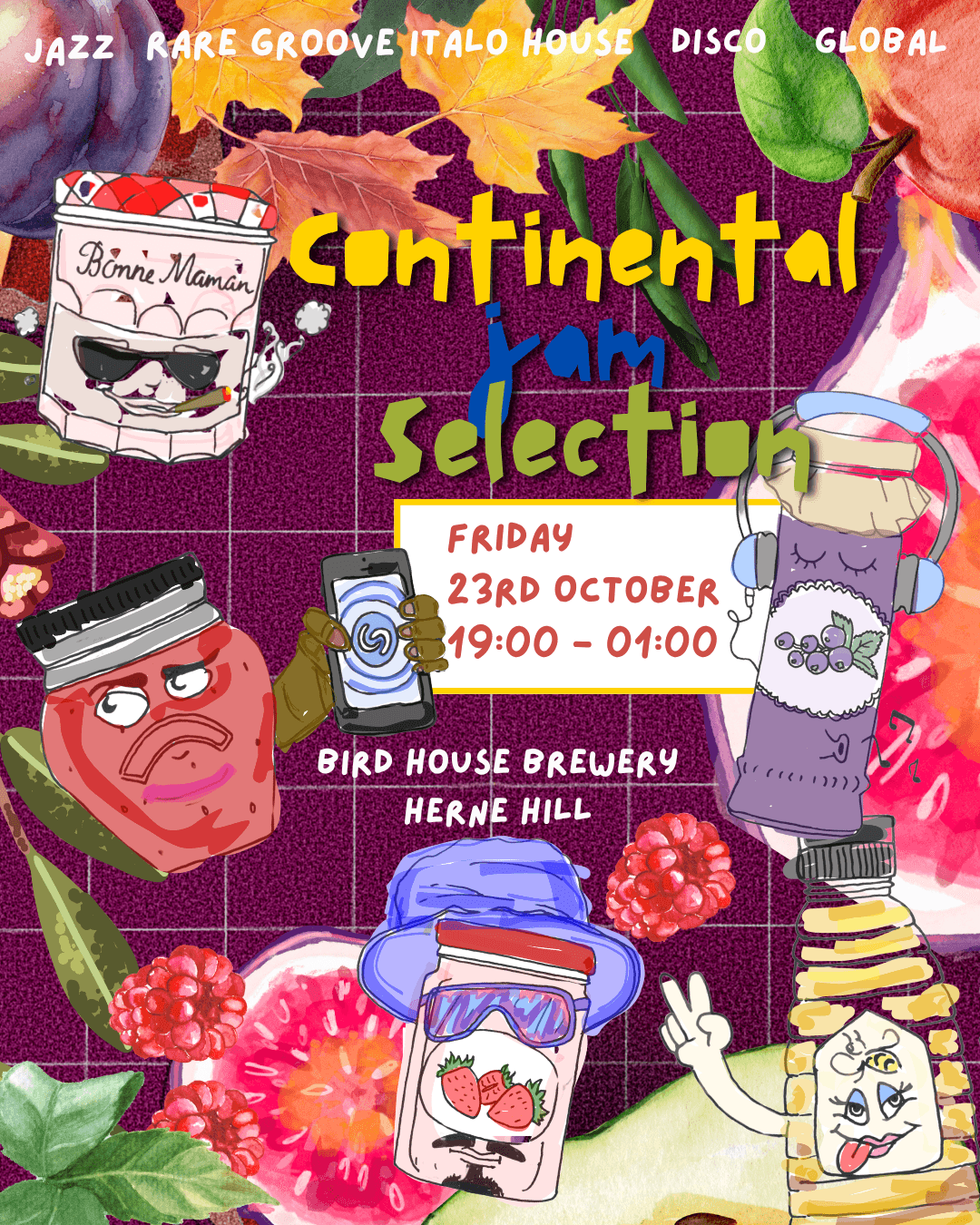 Continental Jam Selection