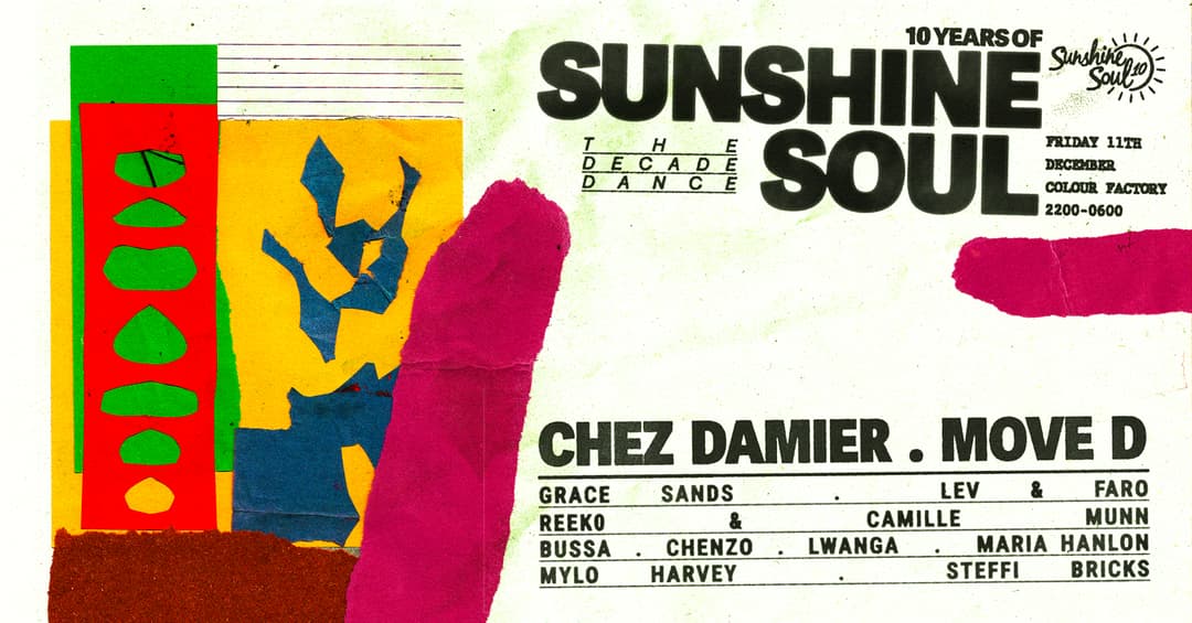 10 Years of Sunshine Soul: THE DECADE DANCE