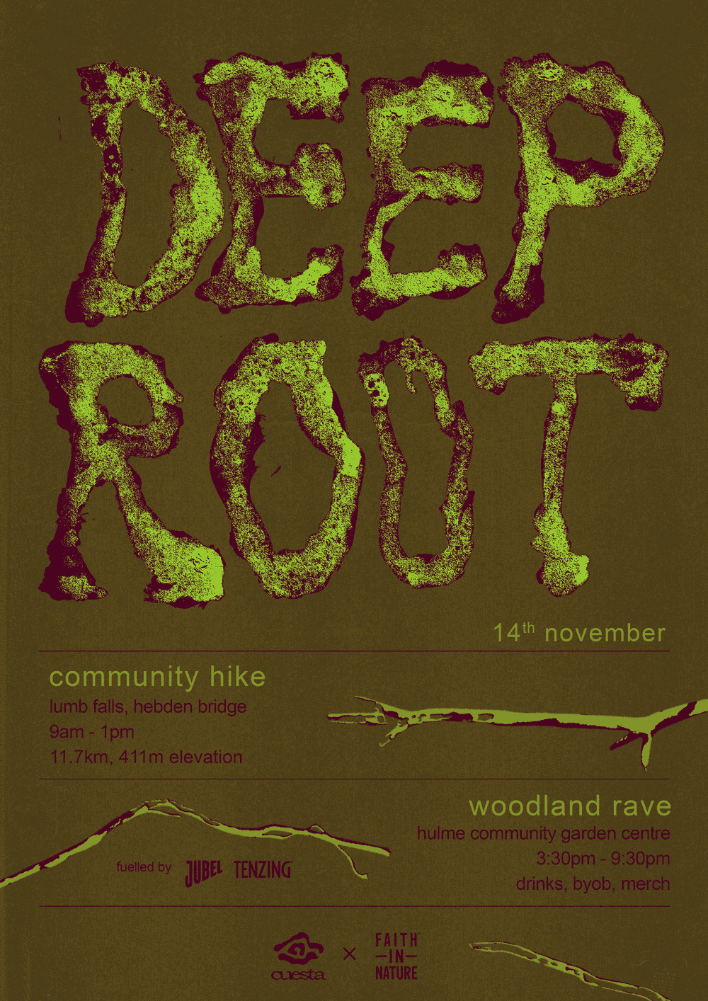 cuesta x Faith In Nature present: DEEP ROOT