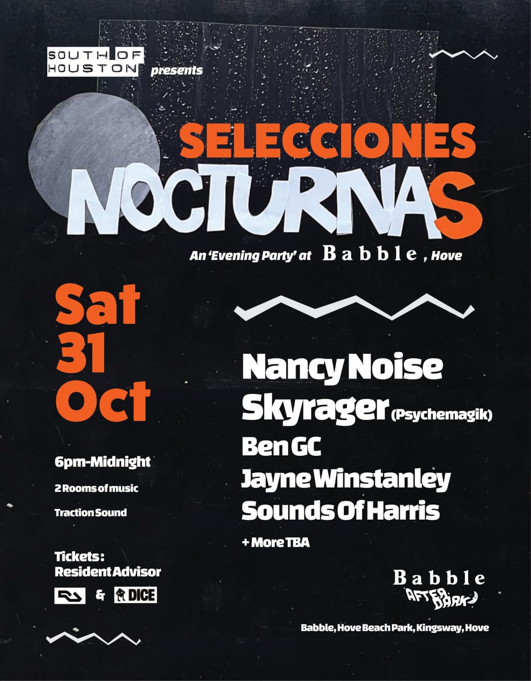 South of Houston presents: Selecciones Nocturnas