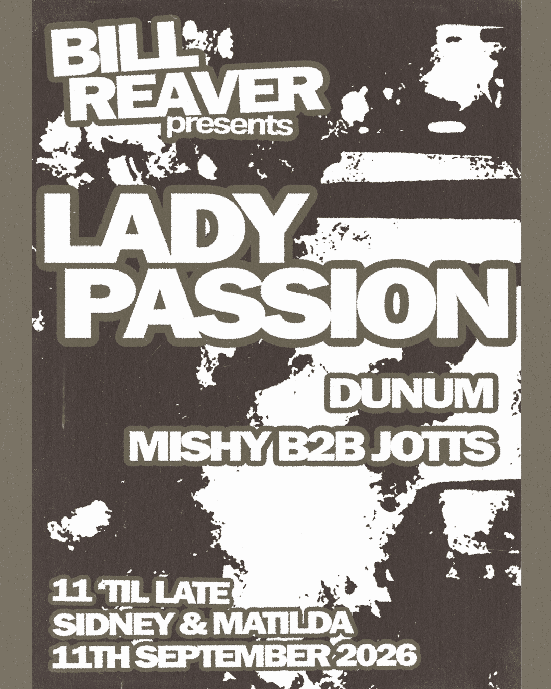 BILL REAVER presents: Lady Passion