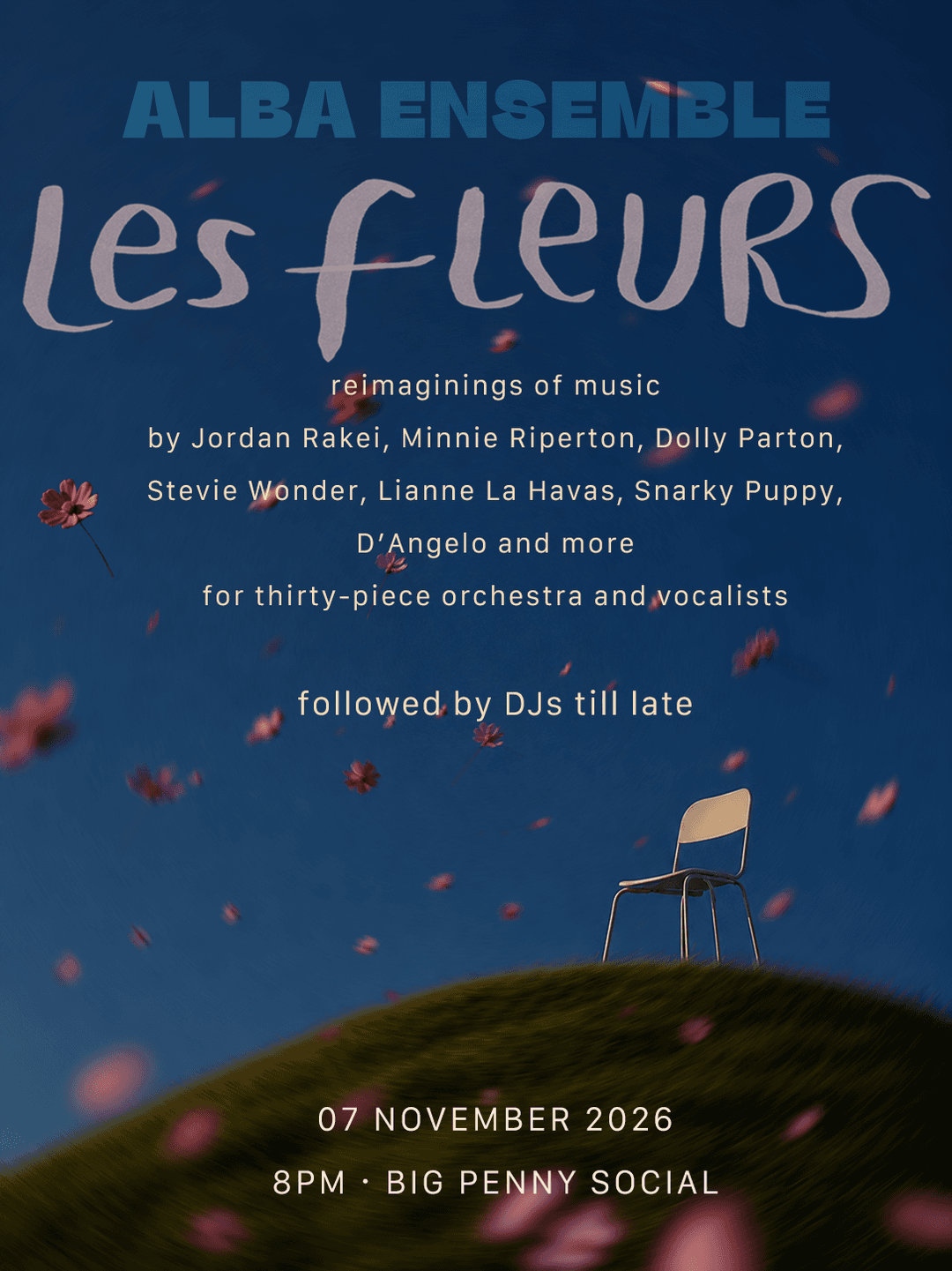 Alba Ensemble presents: Les Fleurs