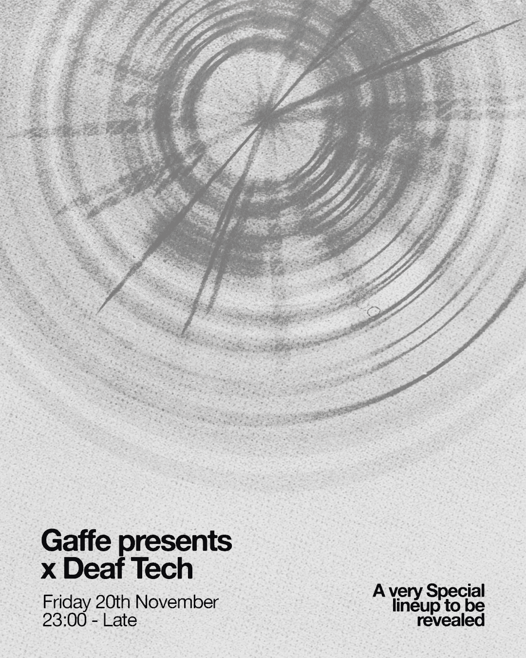 Gaffe presents x Deaf Tech