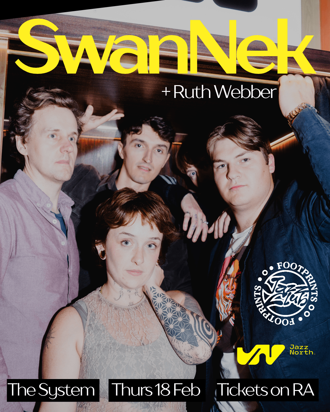 Footprints Jazz Club: SwanNek + Ruth Webber