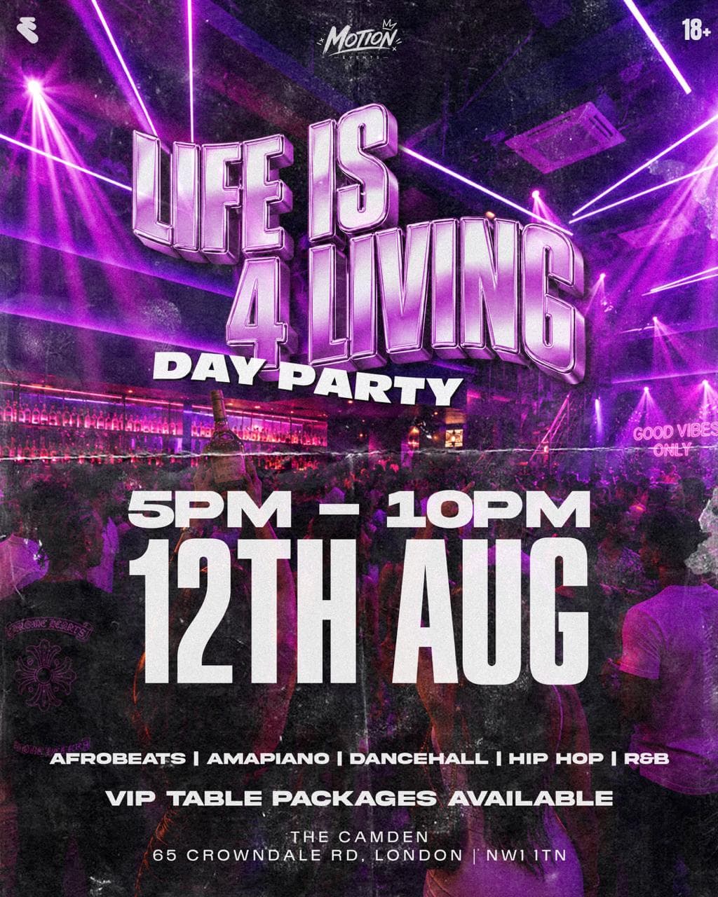 LIFE IS 4 LIVING ☀️ | MOTION EVENTS DAY PARTY