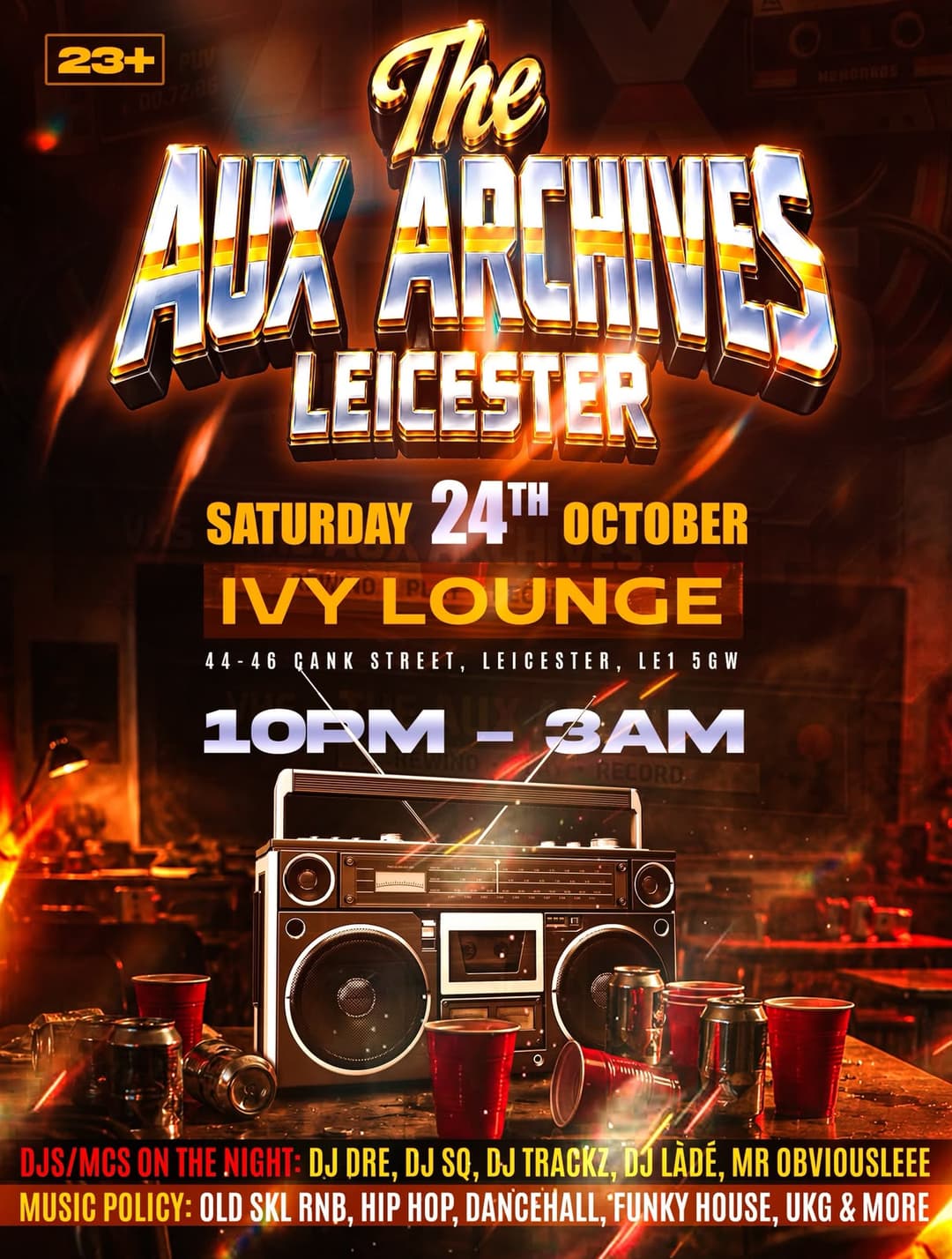 The Aux Archives Leicester
