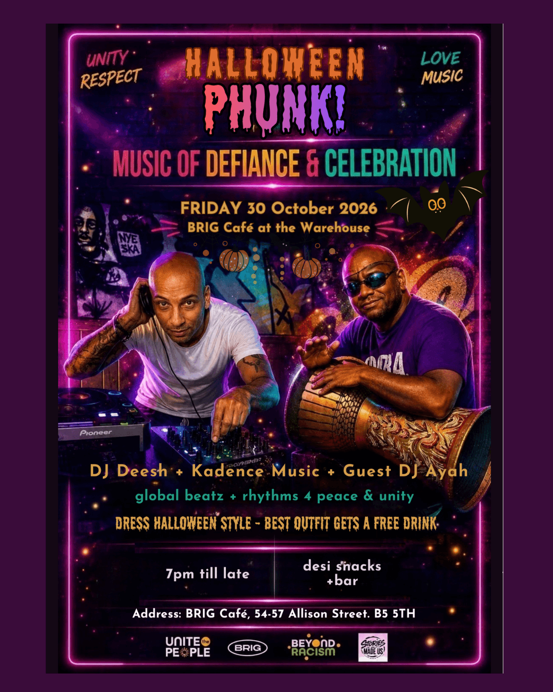 PHUNK! Music of Defiance & Celebration - Halloween Special