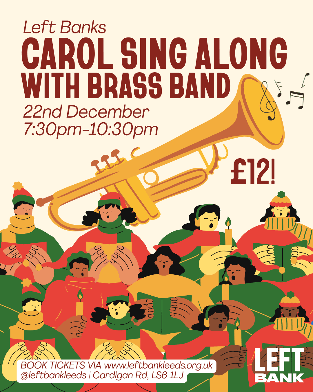 Christmas Carol Sing Along with Brass Band