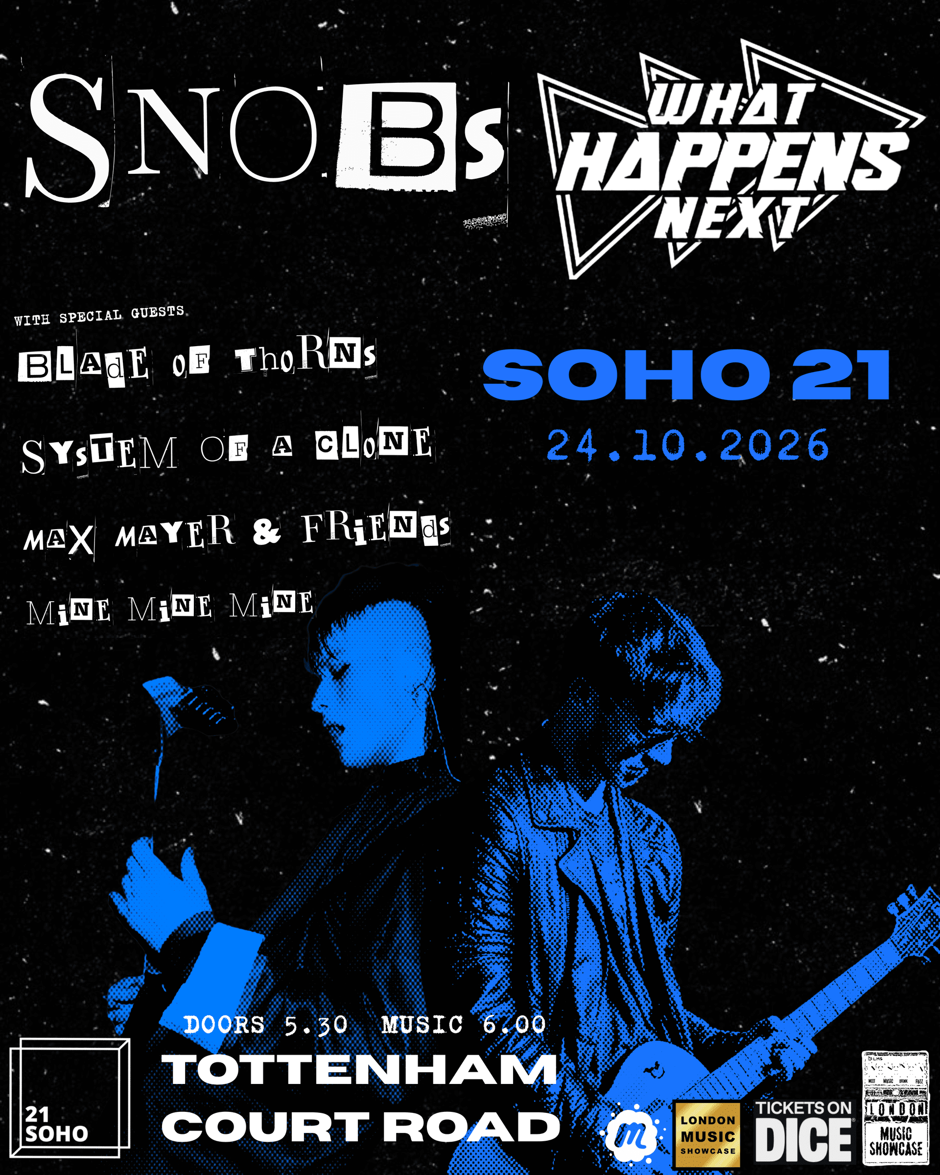 London Music Showcase Presents: SOHO FESTIVAL ALL-DAYER