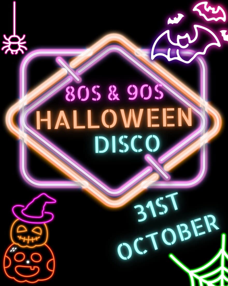 80s/90s Halloween Disco at The Rose and Crown Thurnby